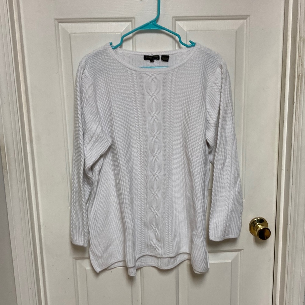 JEANNE PIERRE white Sweater